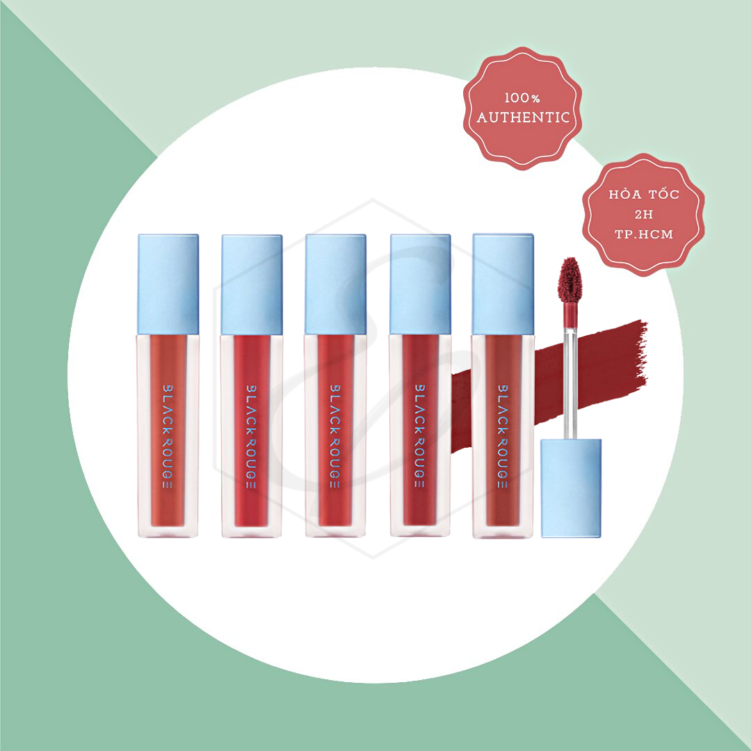 Son Kem Lì Black Rouge Air Fit Velvet Tint Ver 6 - Blueming Garden (A28 - A32)